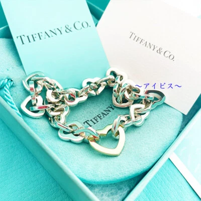 Tiffany сердце ссылка комбинированный браслет - Изображение 1 из 4