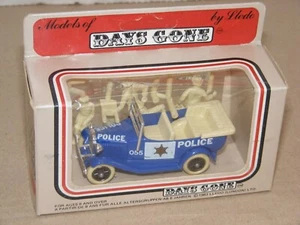 LLEDO England 80s vintage DIECAST 1:64 scale MODELS OF DAYS GONE series POLICE - Picture 1 of 10