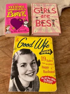 PRELOVED HUMOROUS GIRLS, TEENS AND YOUNG WIFE ( LOL) BOOKS - Picture 1 of 11