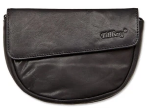 TOP borsa a mano morbida vera pelle pochette borsa da sera borsa a tracolla donna nera - Foto 1 di 3