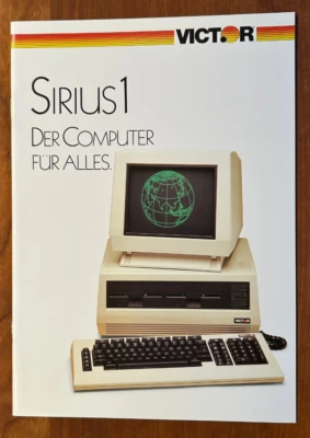 VICTOR SIRIUS I- Computer - Produkt Broschüre / Flyer, NEU - Bild 1 von 4