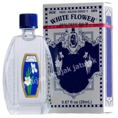 Hoe Hin White Flower Oil Pak Fah Yeow 20ml - Image 1 of 3