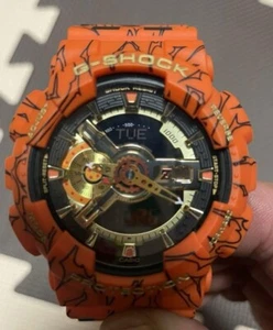 Casio G-Shock Dragon Ball Z GA-110JDB-1A4JR 51.2mm Case Orange From Japan - Picture 1 of 9