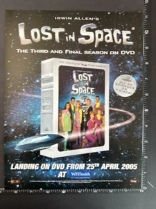 LOST IN SPACE - FINAL SEASON 12x8' Magazine Movie Advert M123 - Picture 1 of 1