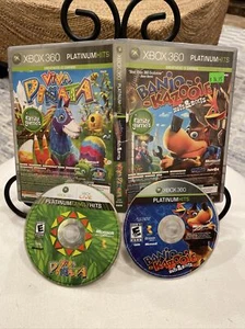 Banjo-Kazooie Nuts & Bolts-Viva Pinata Two-Pack Game Bundle (Xbox 360) - Works! - Picture 1 of 5