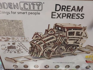 Dream Express - Wooden City 3D Wood Model Kit Assembling Series New! - Picture 1 of 1