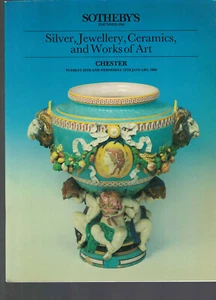 Sothebys - Ceramic & Works of Art - Jan 13 1988 - Delft, Masons, Creamware, Wood - Picture 1 of 3