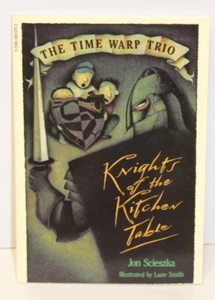 Jon SCIESZKA / The Time Warp Trio Ritter des Küchentisches, #1, 1991, Vintage - Bild 1 von 6