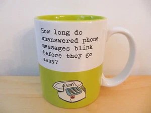 NUEVA Taza Humor Hallmark Oficina Hogar “Teléfono Sin Respuesta” - Imagen 1 de 4