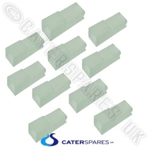 10 X 6mm RESISTENTE AL CALOR ELÉCTRICO EMPUJE EN PALA TERMINAL FASTRON CUBIERTA DE NYLON - Imagen 1 de 1