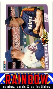 1990 Fleer #636 Nolan Ryan / Mike Scott SSS