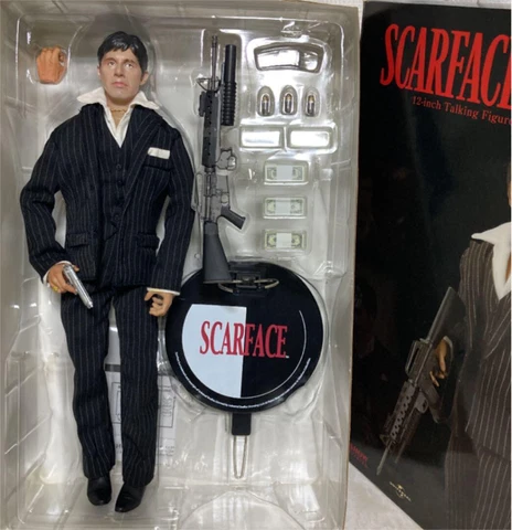 Scarface 1/6 Tony Montana Talking Action Figure 12" Sideshow Cover