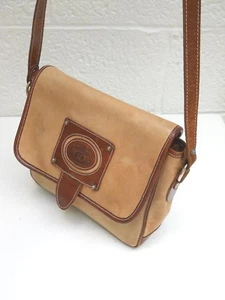 Etienne Aigner Original Handarbeit beige/braun weiches Leder Schulter/ Crossover - Bild 1 von 11