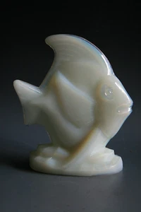 ART DECO SABINO OPAL GLAS FISCH FIGUR - Bild 1 von 4