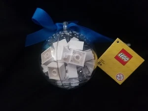 LEGO 851358 Kugel Weihnachtsschmuck weiß - NEU - Bild 1 von 3
