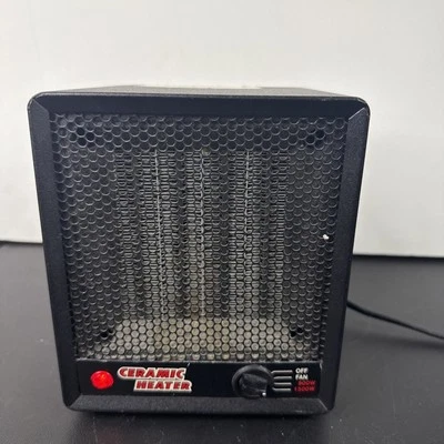 Calentador de aire eléctrico cerámico King Of Fans 1500W RS-500 probado funciona* Foto 1 de 4