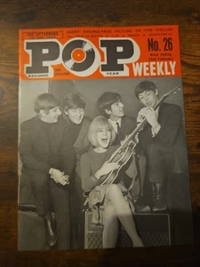 Pop Weekly Magazine Beatles 1964 No.26 - Picture 1 of 2