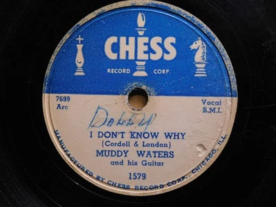 Muddy Waters Blues 78 I Dont Know Why bw Im Ready on Chess 1579 - Imagem 1 de 3