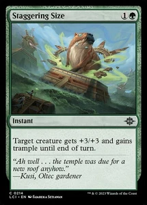 x1 Staggering Size - Lost Caverns of Ixalan - NM - MTG - Picture 1 of 1
