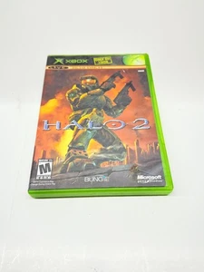 Halo 2 (Xbox originale, 2004) etichetta nera completo con manuale - Foto 1 di 7