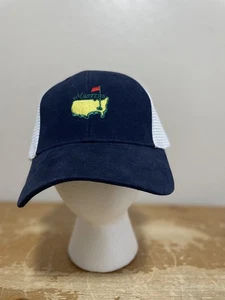 Masters American Needle Strapback Trucker Hat Blue One Size Adjustable - Picture 1 of 7