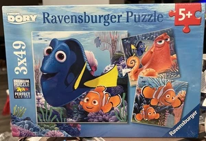 Ravensburger Disney Finding Dory 49 Piece Puzzle 8" x 8" 2016 NEW (3 PUZZLES) - Bild 1 von 1