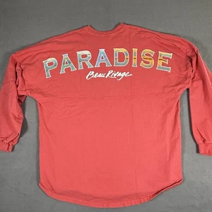 PARADISE Beau Rivage Hotel Casino Spirit Jersey Long Sleeve Shirt XL Peach - Picture 1 of 6