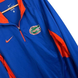 Nike Florida Gators Mens L Elite Dri-FIT Pullover Jacket NCAA Sideline Football - Picture 1 of 10