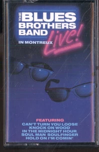 Blues Brothers Band Live In Montreux cassette Europe Wea 1990 cassette - Picture 1 of 2