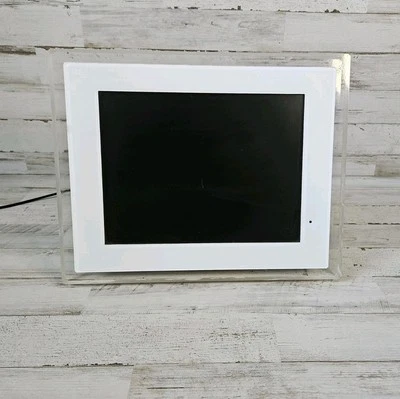 Digital Picture Frame 8.5 X 6" From Early 2000s  White Photo/video - Image 1 of 4