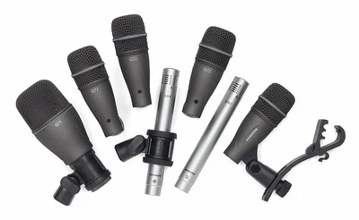 Samson 7-Piece Drum Microphone Kit - SADK707 - Image 1 of 4