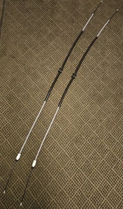 2x NEW GENUINE NISSAN NV400 2.3D REAR HAND BRAKE CABLES N/S O/S 3653000Q0H - Picture 1 of 9