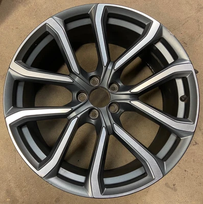 1 USED Volvo XC90 Wheel/Rim Satin Machined 20X8" 2016-2023 #70407(BLEMISHES - Image 1 of 4