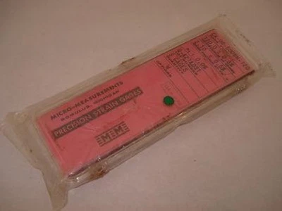 Micro Measurements EA-06-500BH-120 Precision Strain Gauges Package of 5 NSFP - Image 1 of 4