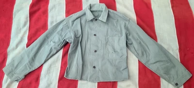 WW2 USMC HBT Herringbone Marine Corps Shirt Jacket - Image 1 of 4