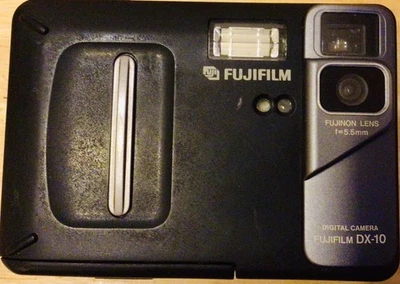 Fujifilm DX-10 Digital Camera Black . Used. - Image 1 of 4