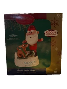 Carlton Karten Jingle, Jingle, Jingle Rudolph das Rentier mit der roten Nase Ornament  - Bild 1 von 2