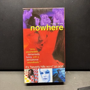 Nowhere VHS 1997 Gregg Araki LGBTQ Cult RARE OOP Erotic Movie James Duval - Picture 1 of 5