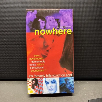 Nowhere VHS 1997 Gregg Araki LGBTQ Cult RARE OOP Erotic Movie James Duval - Image 1 of 4