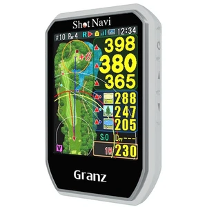 Shot Navi Granz WH Golf GPS Touch Panel Large Characters Ultra Lightweight 54g M - Picture 1 of 7