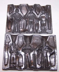 Molde de plomo vintage TOY SOLDIER #5682 soldados de Estados Unidos de la Segunda Guerra Mundial - Imagen 1 de 2