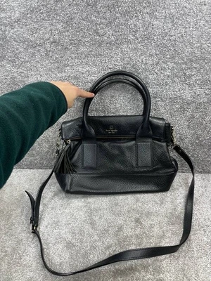 Bolso Kate Spade New York para mujer Southport Avenue Carmen bolso de cuero negro Foto 1 de 4