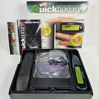 Wizcom Quicktionary 2 English/German - German/English Translate Electronic Pen - Image 1 of 4