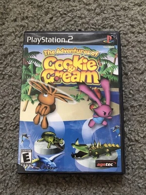 The Adventures Of Cookie and & Cream (Sony Playstation 2, 2001) NEEDS RESURFACE - Image 1 of 4