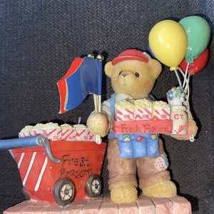 Cherished Teddies Ray Figurine Customer Appreciation 1999 Popcorn Balloons - Picture 1 of 9