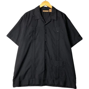Vintage THE HAVANERA CO. Short Sleeve Open Collar Mexican/Cuban Shirt Men's ... - Picture 1 of 10