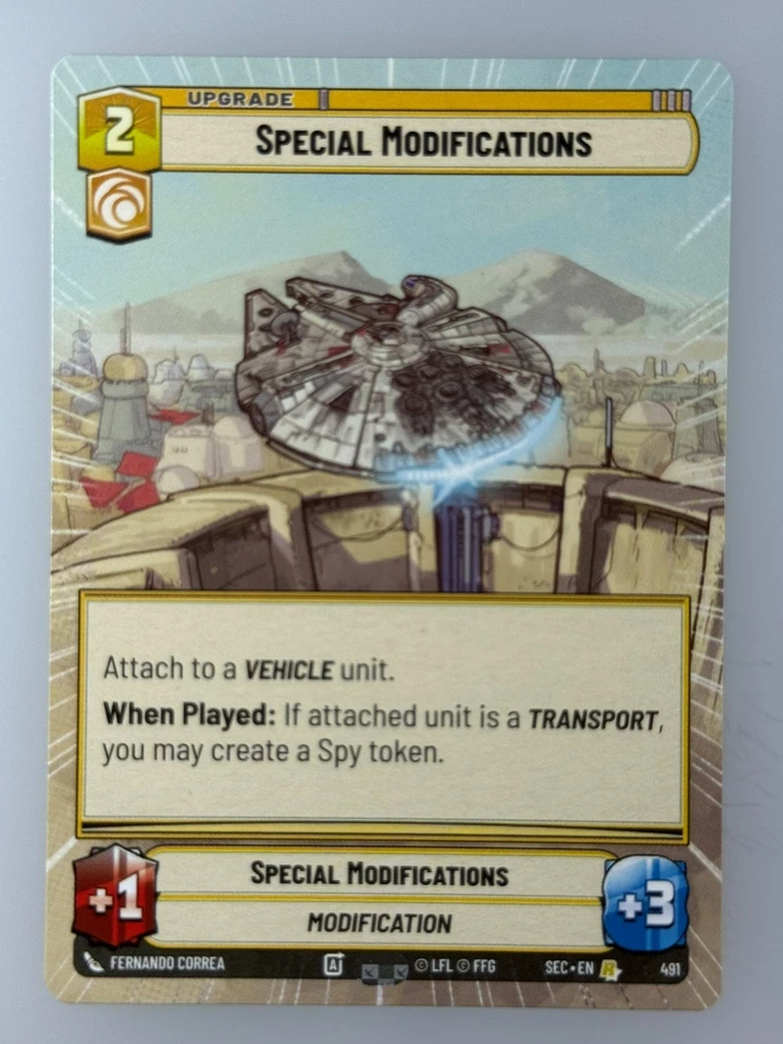 Star Wars Unlimited - Special Modifications Hyperspace 491 - Image 1 of 1