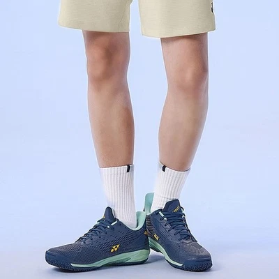 Calcetines deportivos de tenis Yonex 25F/W para hombre calcetines largos blancos 1 pieza nuevos con etiquetas 255SN009M Foto 1 de 4