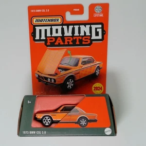 Matchbox Moving Parts 1973 BMW CSL 3.0 Orange MOVING PARTS 25/54 (#2024) - Picture 1 of 2