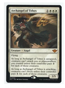 MTG - Archangel of Tithes - Normal - Outlaws of Thunder Junction - Near Mint - Picture 1 of 2